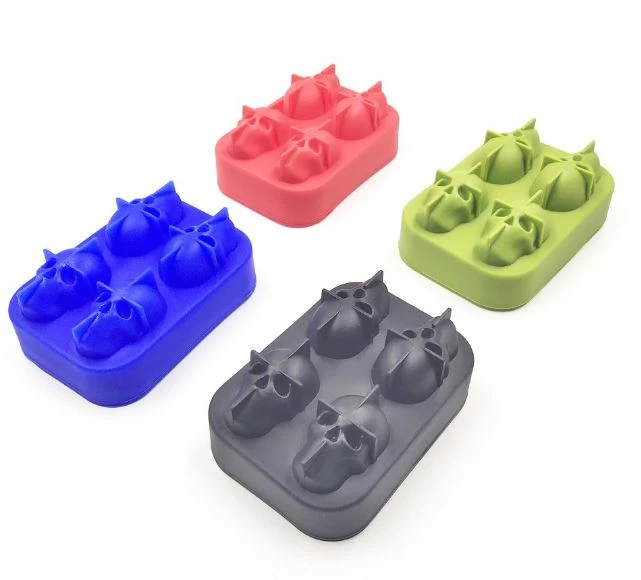 3D Fashion Cranium Reusable Silicone ice Mold 
