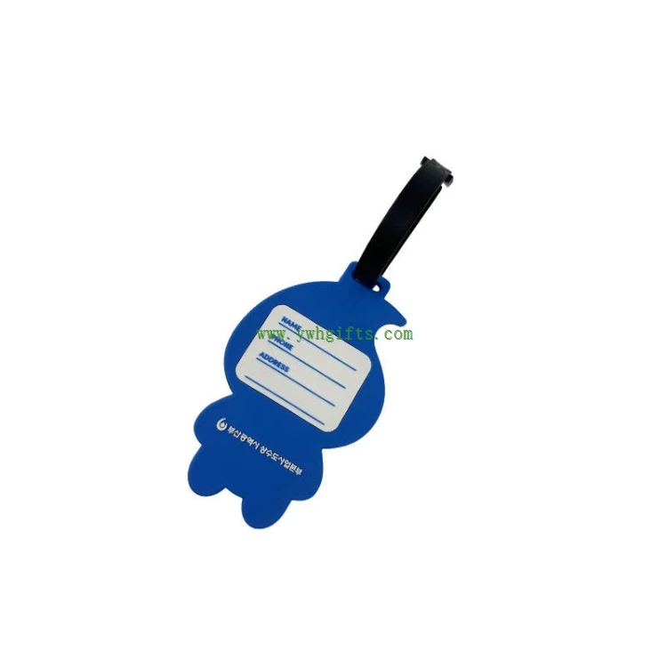 Custom Silicone Luggage Tag Custom Silicone Luggage Tag