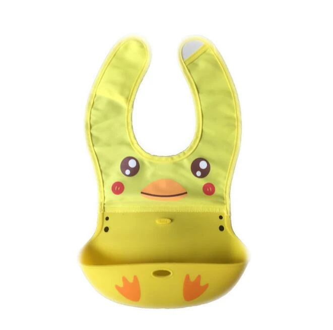 High Quality Easily Clean Soft Silicone Baby Bib