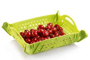 Kokoontaitettava silikoninen pesukori Placema