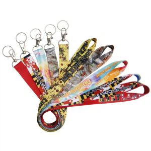 Polyesteri avaimenperä Nailon Taljaköysi, jossa id-merkin pidike