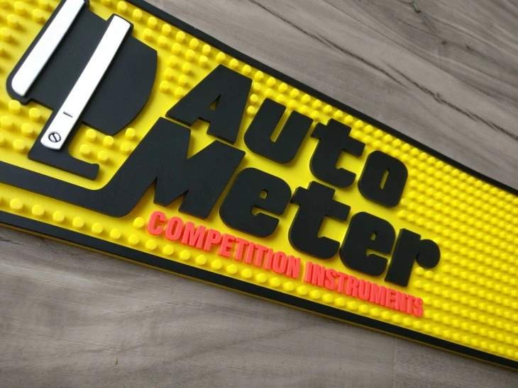 Design Wine Rubber PVC Bar Mat