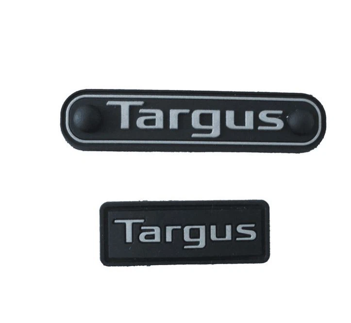 Emboss Label PVC Silicone Shoes And Hats Clothing Trademark