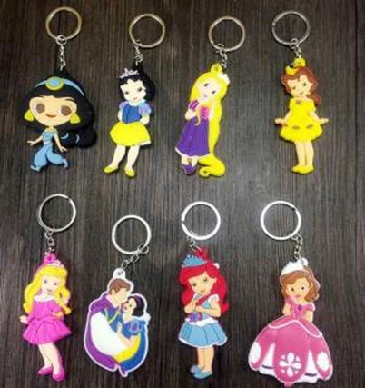 Logo Edistäminen Söpö Sarjakuva PVC-avainketju