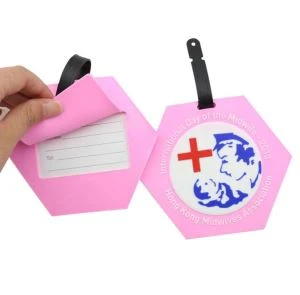 Vedenpitävä pehmeä pvc -laukku matkalentokoneen matkatavaratunniste