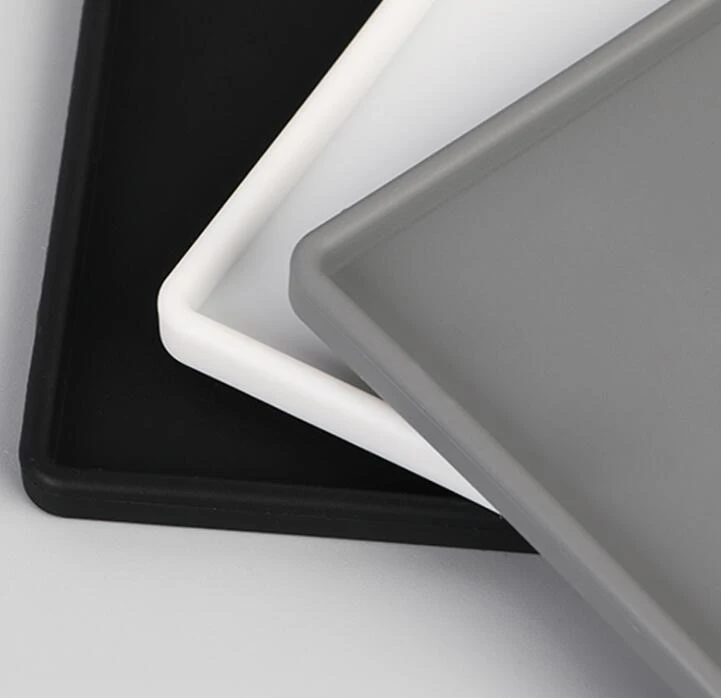Square Silicone Coaster Water Filter Pad Rubber Cup Mat