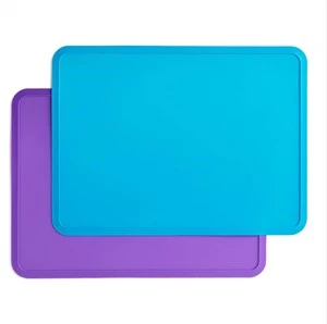 BPA Ilmainen Pöytämatto Liukumaton Silikoni Placemats Lapsille Vauva
